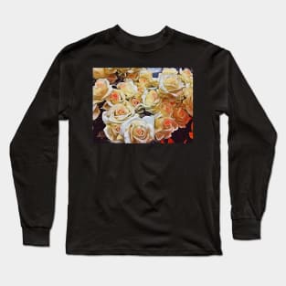 Artistic flower design Long Sleeve T-Shirt